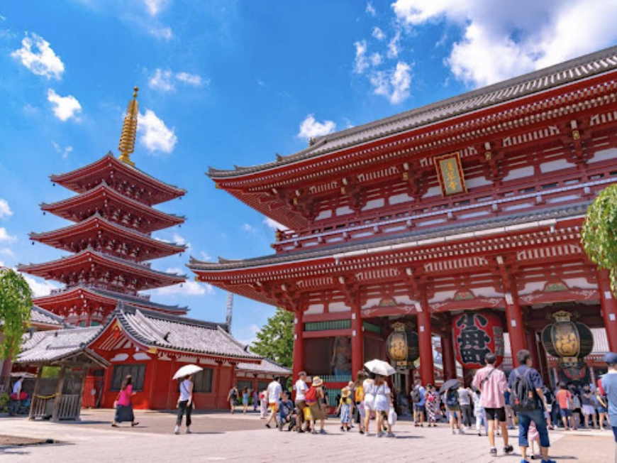 Senso-ji Temple in Asakusa